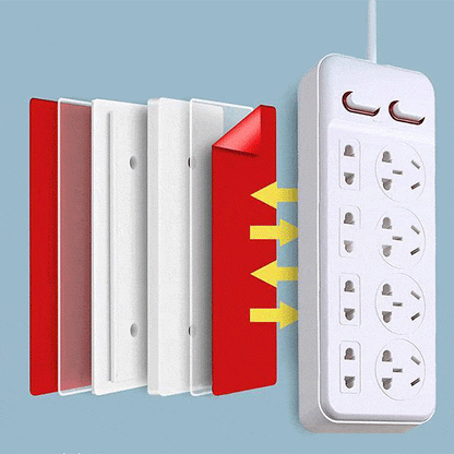 Socket Wall Mount Self-Adhesive No-Drill Reusable