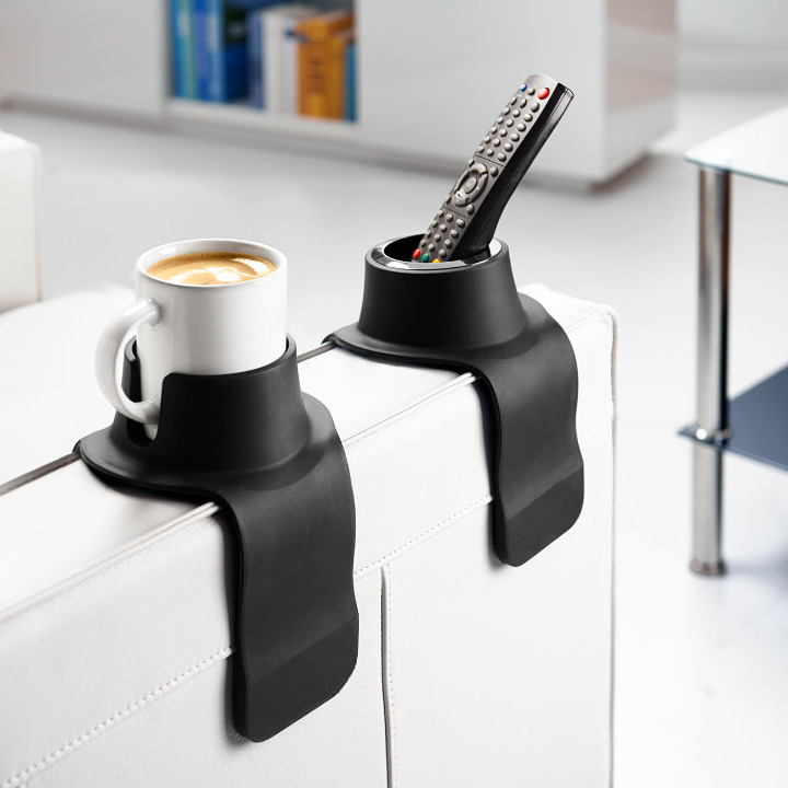 Sofa Armrest Cup Holder BPA-Free Silicone Non-Slip
