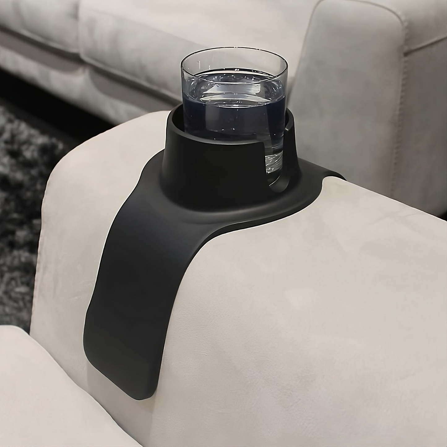 Sofa Armrest Cup Holder BPA-Free Silicone Non-Slip