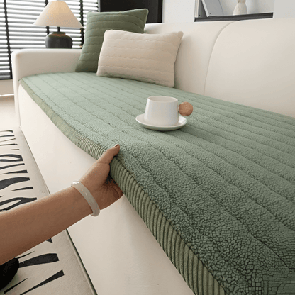 Sofa Cover 2-4 Seater Non-Slip Polyester Machine Washable