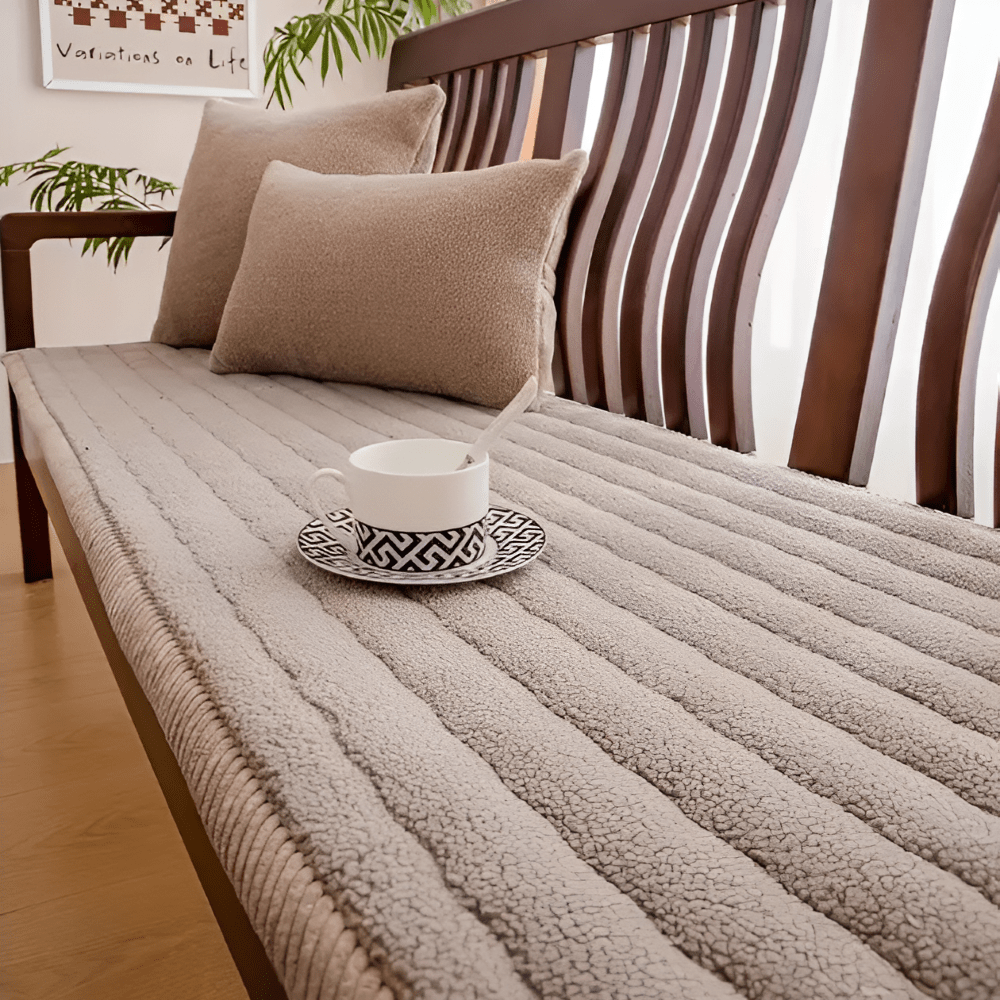 Sofa Cover 2-4 Seater Non-Slip Polyester Machine Washable