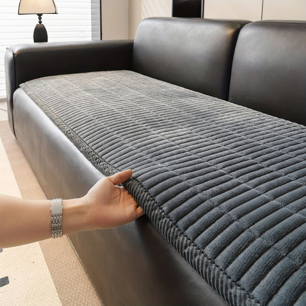Sofa Cover Quilted Microfiber Non-Slip & Machine Washable