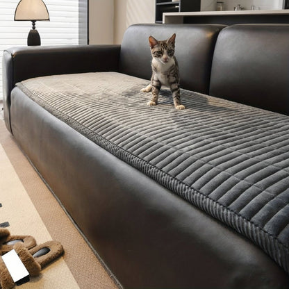 Sofa Cover Quilted Microfiber Non-Slip & Machine Washable