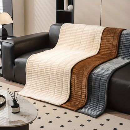 Sofa Cover Quilted Microfiber Non-Slip & Machine Washable