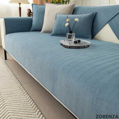 Sofa Slipcover Non-Slip Chenille Machine Washable