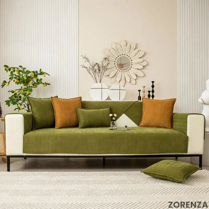Sofa Slipcover Non-Slip Chenille Machine Washable