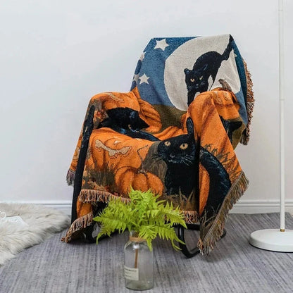 Sofa Throw Decorative Knit Anti-Pilling Hand-Washable