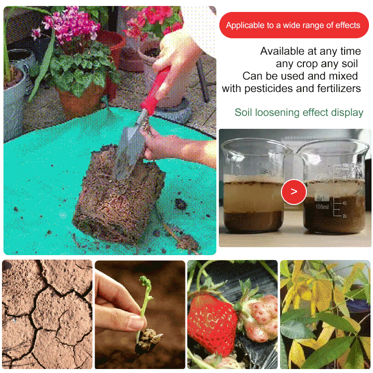 Soil Activator Powder Loosens Compacted Soil & Promotes Roots