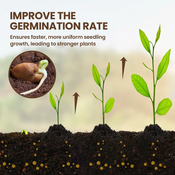 Soil Activator Powder Loosens Compacted Soil & Promotes Roots