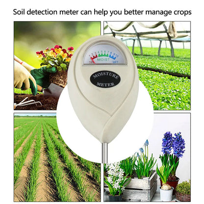 Soil Moisture Meter Instant Read Rust-Resistant 15 cm Probe