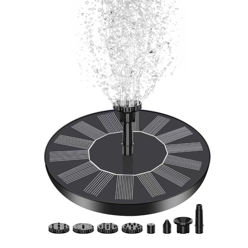 Solar Fountain Pump Automatic Start & 8 Nozzles