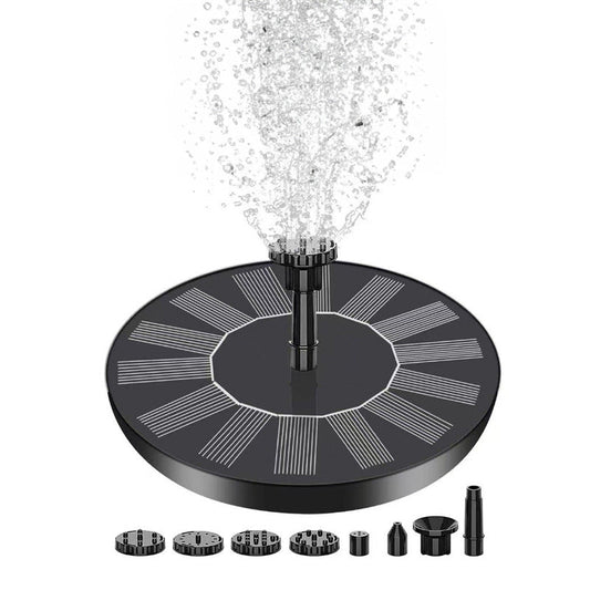 Solar Fountain Pump Automatic Start & 8 Nozzles