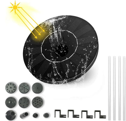 Solar Fountain Pump Automatic Start & 8 Nozzles