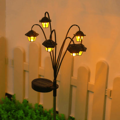 Solar Garden Lantern 6 Warm White LEDs