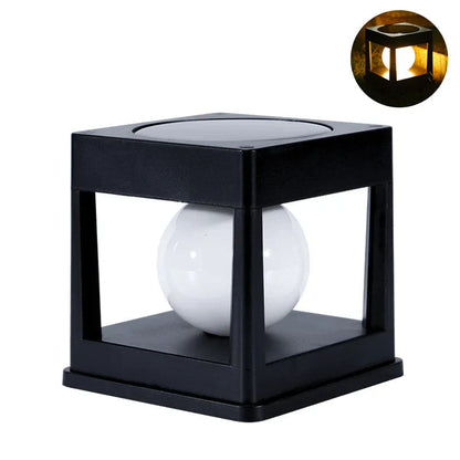 Solar Garden Lantern Automatic Sensor Warm & Cool Light