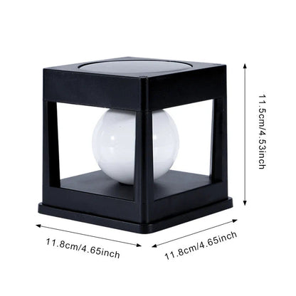 Solar Garden Lantern Automatic Sensor Warm & Cool Light