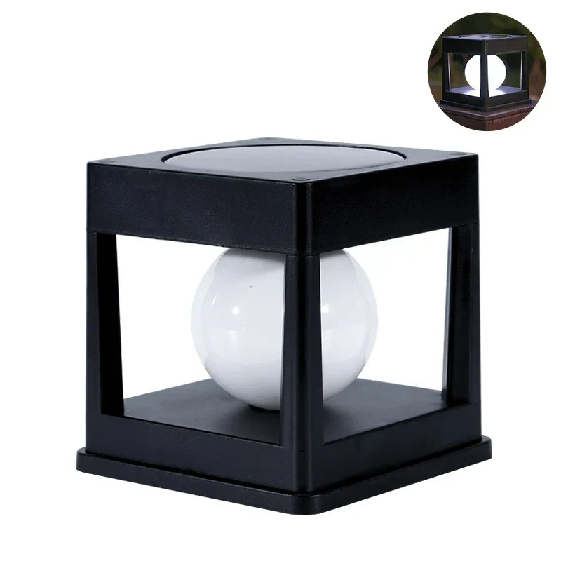 Solar Garden Lantern Automatic Sensor Warm & Cool Light