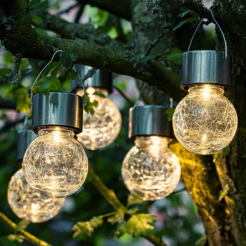 Solar Garden Lantern Twilight Sensor Up To 10 Hours