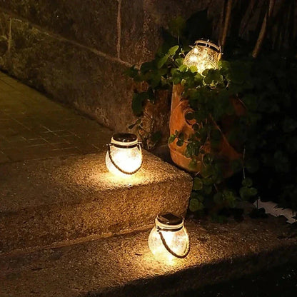Solar Garden Lantern Twilight Sensor Up To 10 Hours