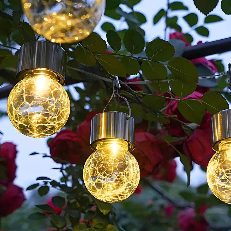 Solar Garden Lantern Twilight Sensor Up To 10 Hours