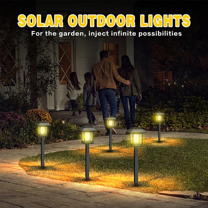 Solar Garden Lights Warm White Set of 10