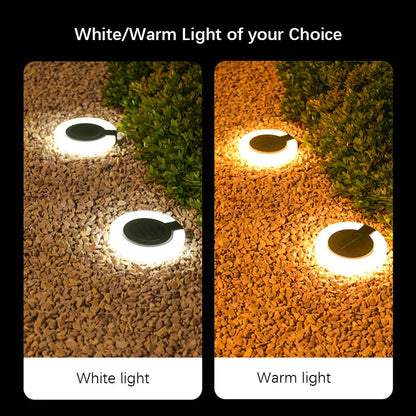 Solar Ground Light Adjustable 360 Degree IP65 Weatherproof
