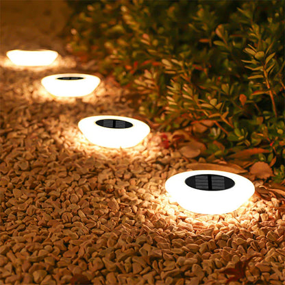 Solar Ground Lights 360° Ring Set of 4