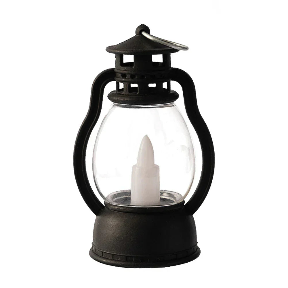Solar Lantern Automatic Dusk To Dawn Flickering LED