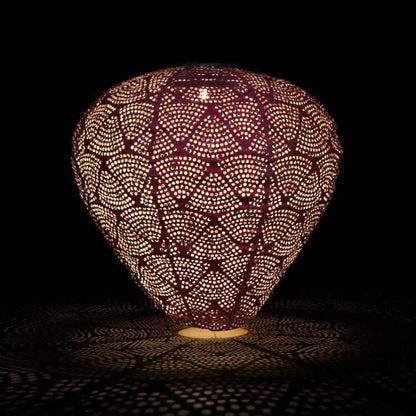 Solar Lantern Hot Air Balloon Warm White LED
