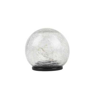 Solar Path Light Crackle Glass Automatic Warm White