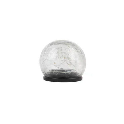 Solar Path Light Crackle Glass Automatic Warm White
