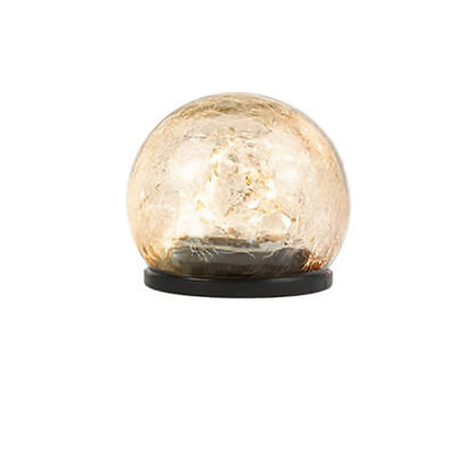 Solar Path Light Crackle Glass Automatic Warm White