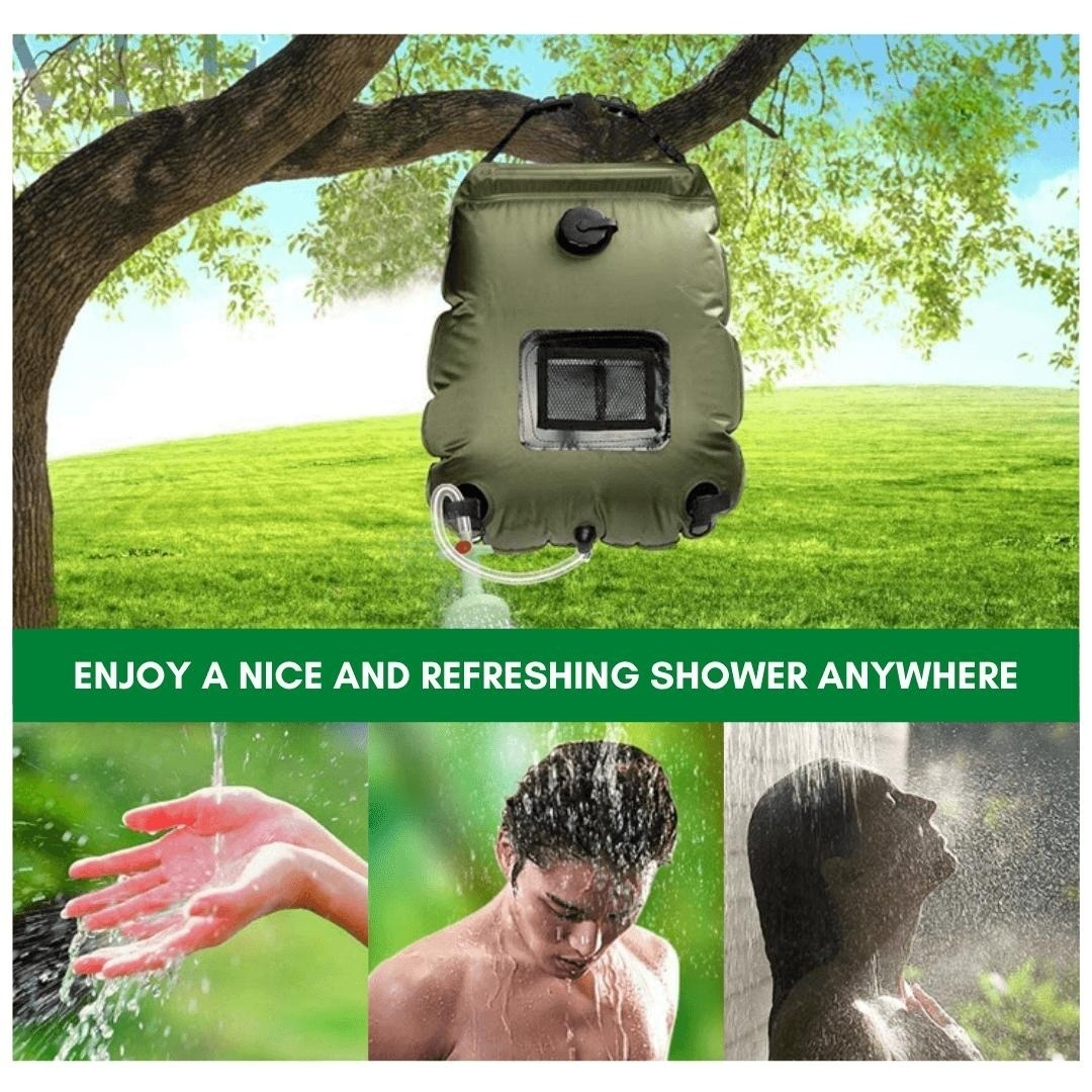 Solar Shower Foldable 20L Quick Heating