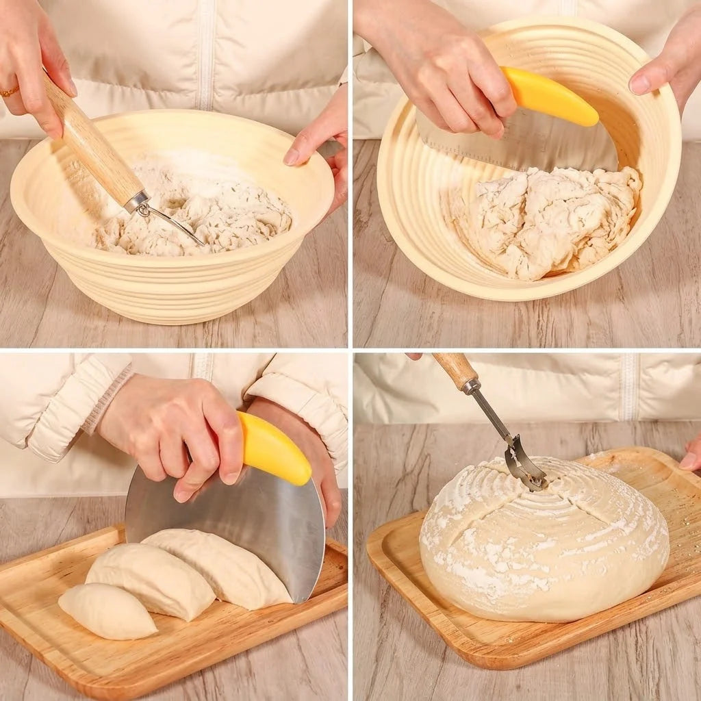Sourdough Kit Real-Time Temperature Monitor Silicone Baskets