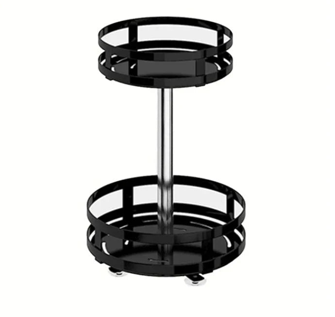 Spice Rack 360° Rotating Carbon Steel Multi-Tier