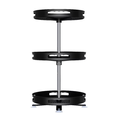 Spice Rack 360° Rotating Carbon Steel Multi-Tier