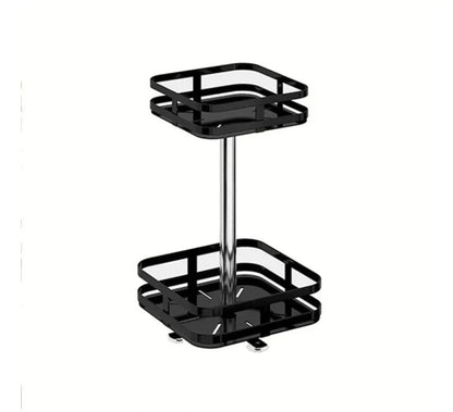 Spice Rack 360° Rotating Carbon Steel Multi-Tier