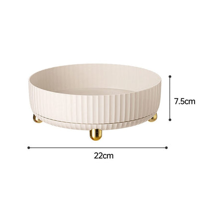 Spice Rack 360° Rotation Raised Edge & Removable Base