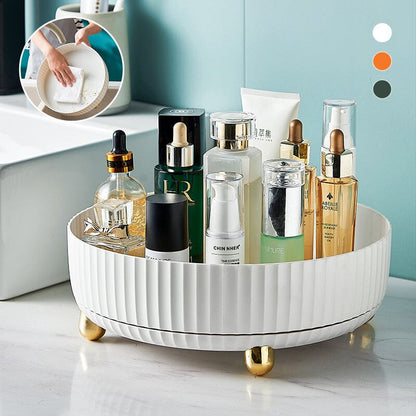 Spice Rack 360° Rotation Raised Edge & Removable Base