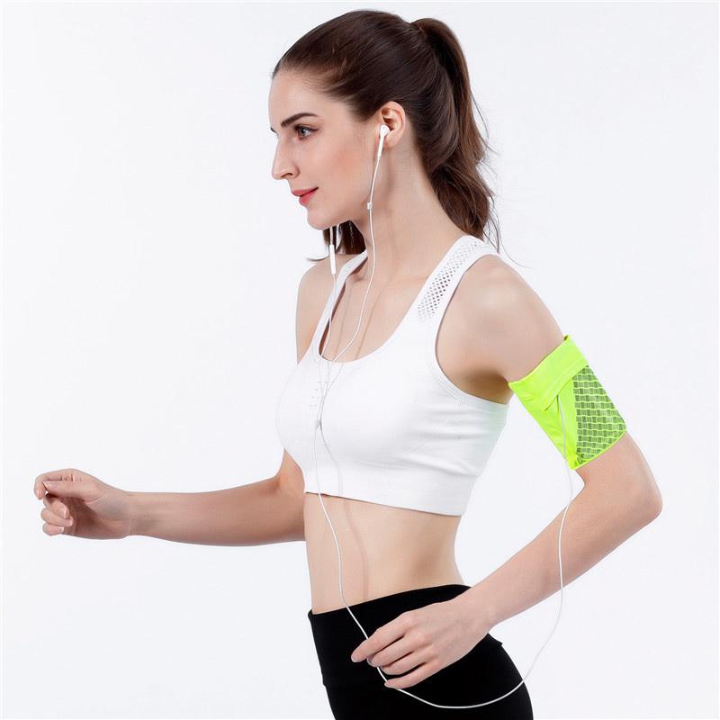 Sports Armband Secure Phone Pocket & Multiple Compartments