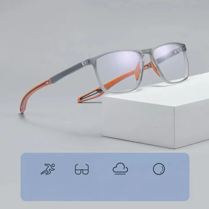 Sports Glasses Ultra-Light Titanium Blue Light Blocking