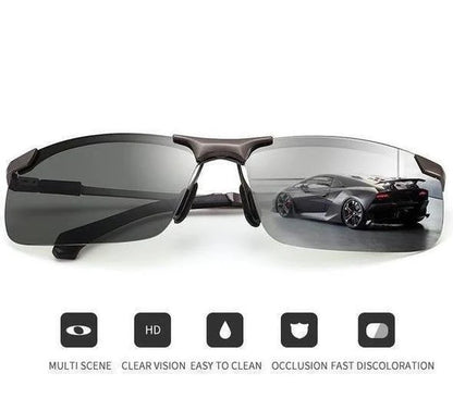 Sports Sunglasses Photochromic Polarized UV400