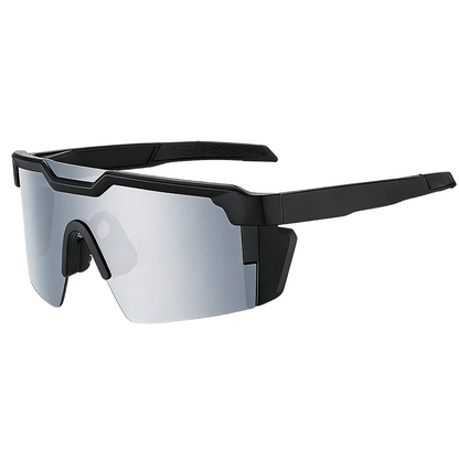 Sports Sunglasses UV400 Mirrored Non-Slip Grip
