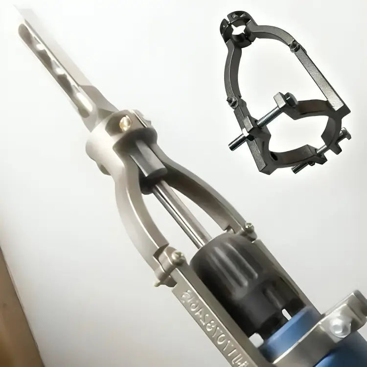 Square Mortise Drill Bit Set CNC-Milled Carbon Steel