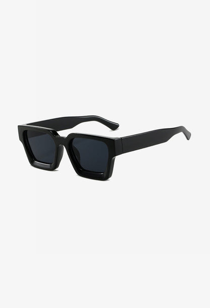 Square Sunglasses UV400 Anti-Reflective Lenses Lightweight Plastic Frame