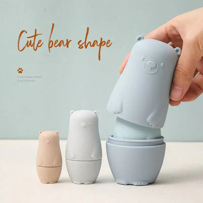 Stacking Figures 4-Piece Food-Grade Silicone Teething-Safe