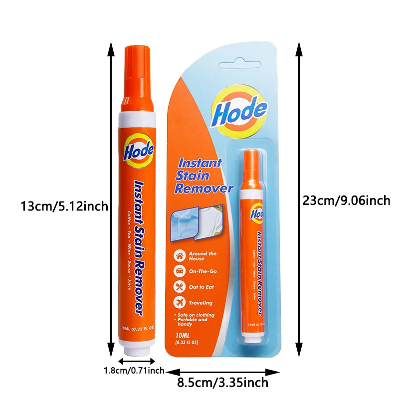 Stain Remover Pen Set of 3 pH-Neutral Leak-Proof Travel-Size