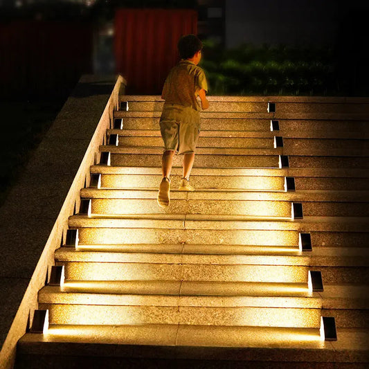Stair Lights Solar-Powered Warm White IP67