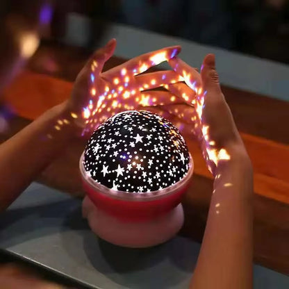 Star Projector USB Rechargeable 6-Hour Runtime