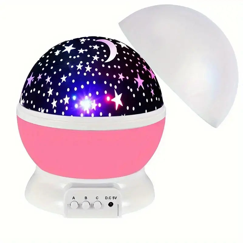 Star Projector USB Rechargeable 6-Hour Runtime